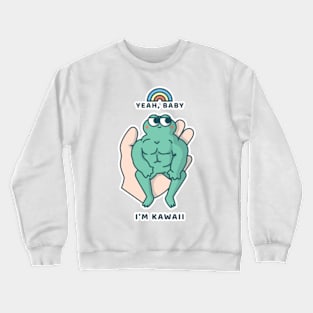 Anime kawaii frog Crewneck Sweatshirt